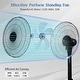 preview thumbnail 4 of 6, Pedestal Standing Fan, 12-Speed Oscillating Stand Fan with Remote Control and 9H Timer, Quiet Portable Standing Floor Fan