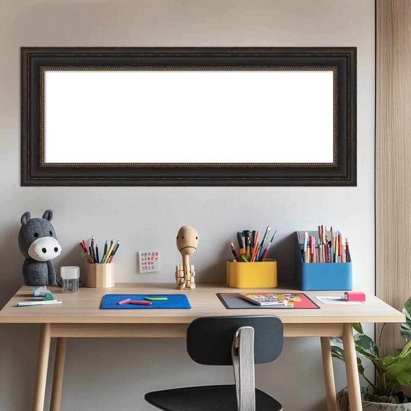 Amanti Art Accent Bronze Framed Dry Erase Magnetic Board