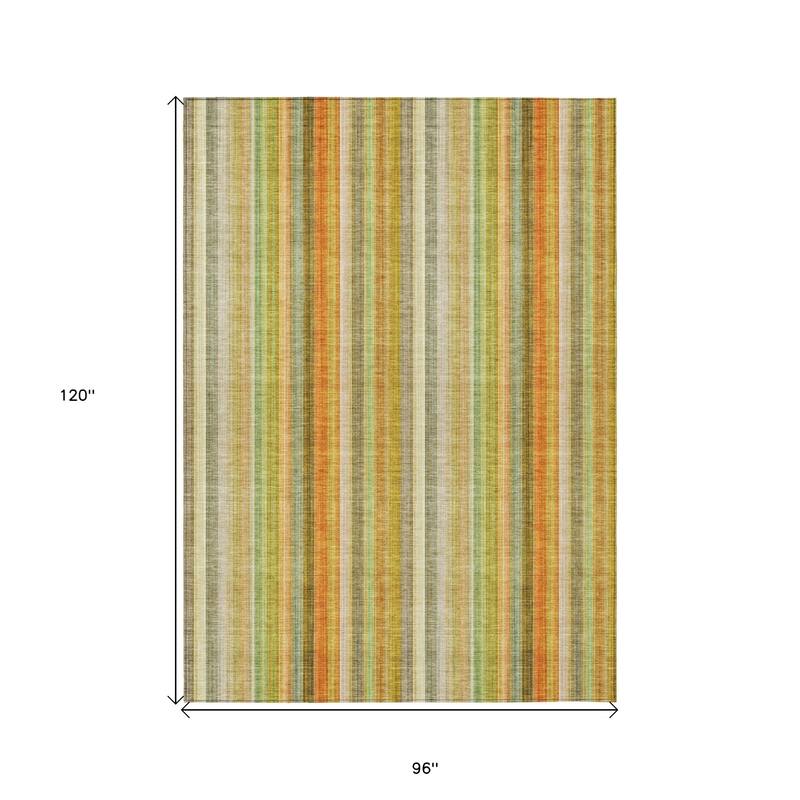 Bato Stripe Weather Resistant Versatile Elegance Outdoor Rug
