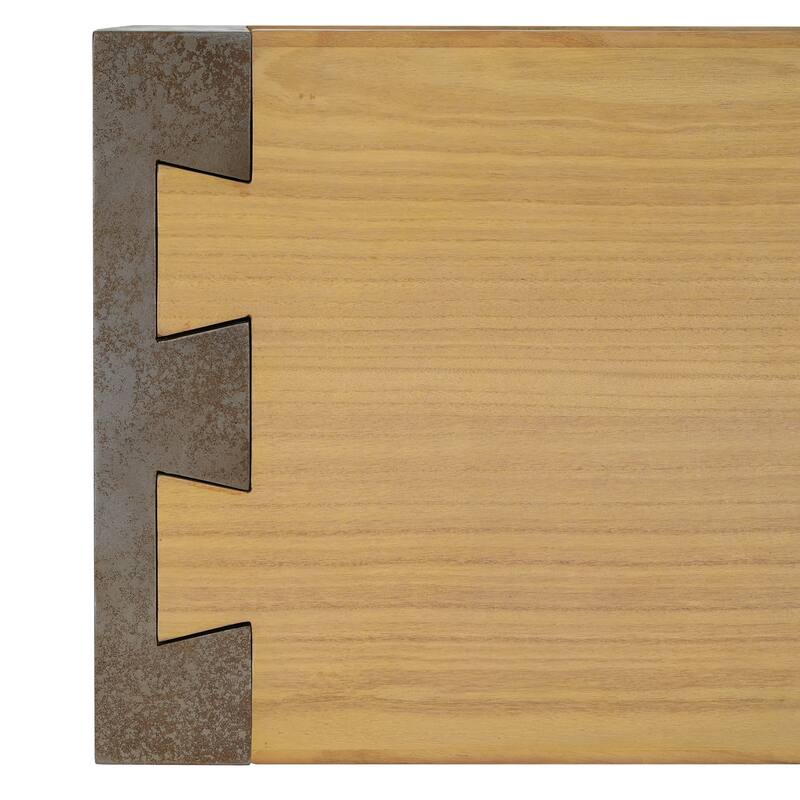 Mirod Vintage Industrial Console Table