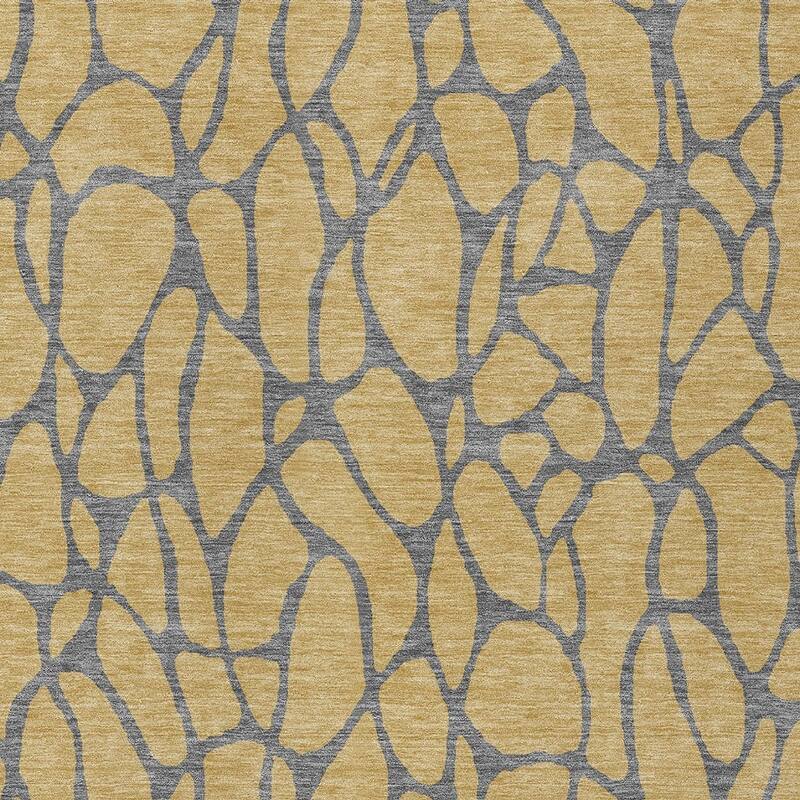 HomeRoots Geometric Transitional Rectangle Outdoor Rug