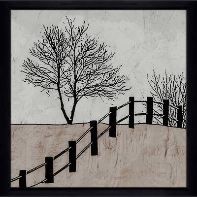 "Over the Fence (Square)" Print on Acrylic
