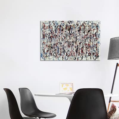 iCanvas "Pollock Wink XIX" by Angel Estevez Canvas Print