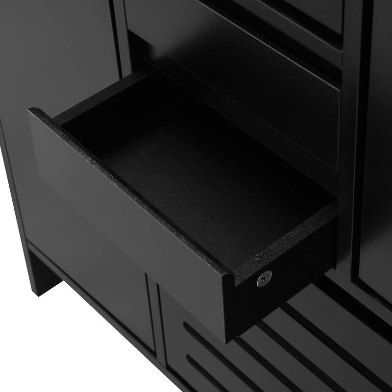 Shoe Storage Cabinet with Wall Cabinet, Breathable Flip Drawer Shoe Rack, Space-Saving Shoe Organizer Cabinet for Entryway