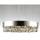 preview thumbnail 4 of 6, Maxim Mystic 24" Wide LED Crystal Drum Chandelier