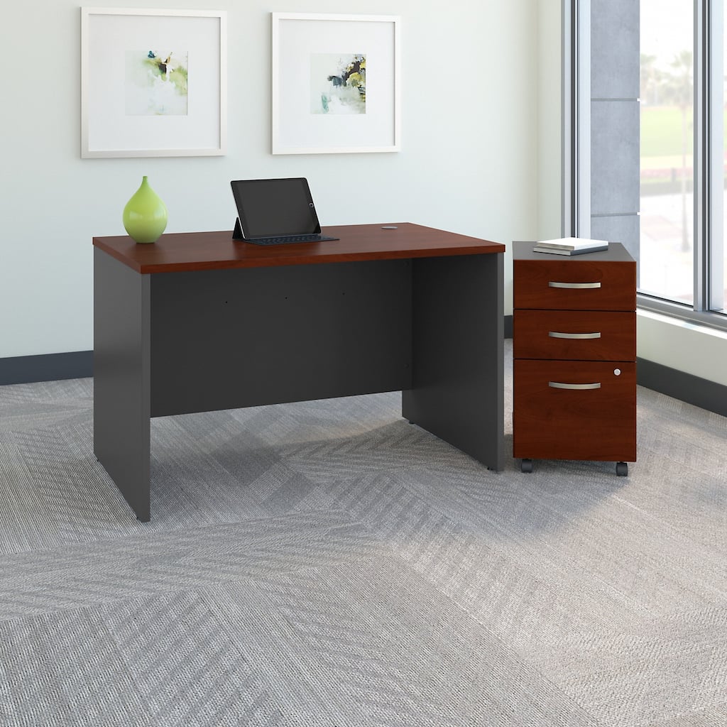 Series C 48W x 30D Office Desk with Drawers by Bush Business Furniture