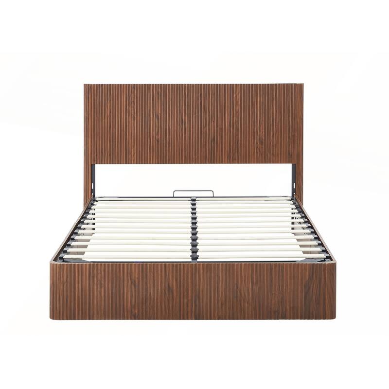 Queen Size Lift Up Storage Bed Frame