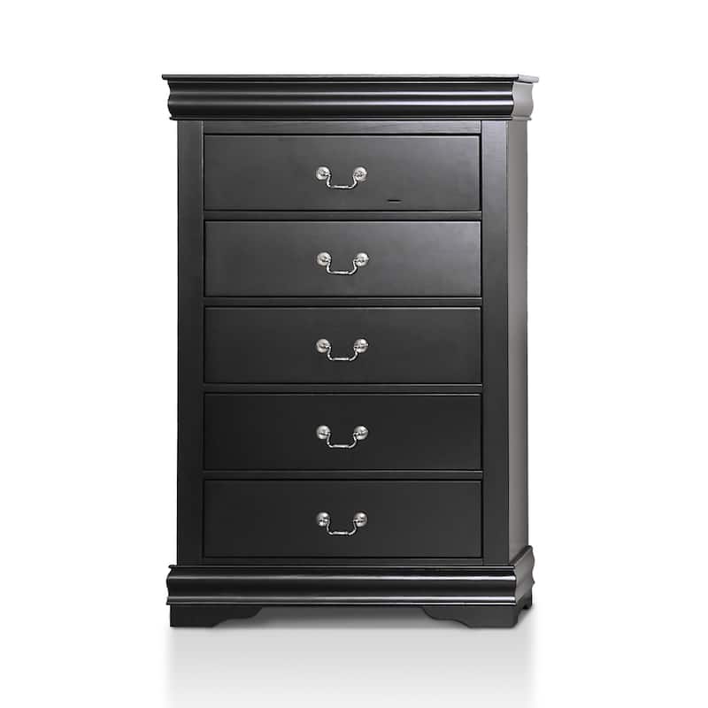 Furniture of America Mayday Traditional Solid Wood 5-drawer Chest