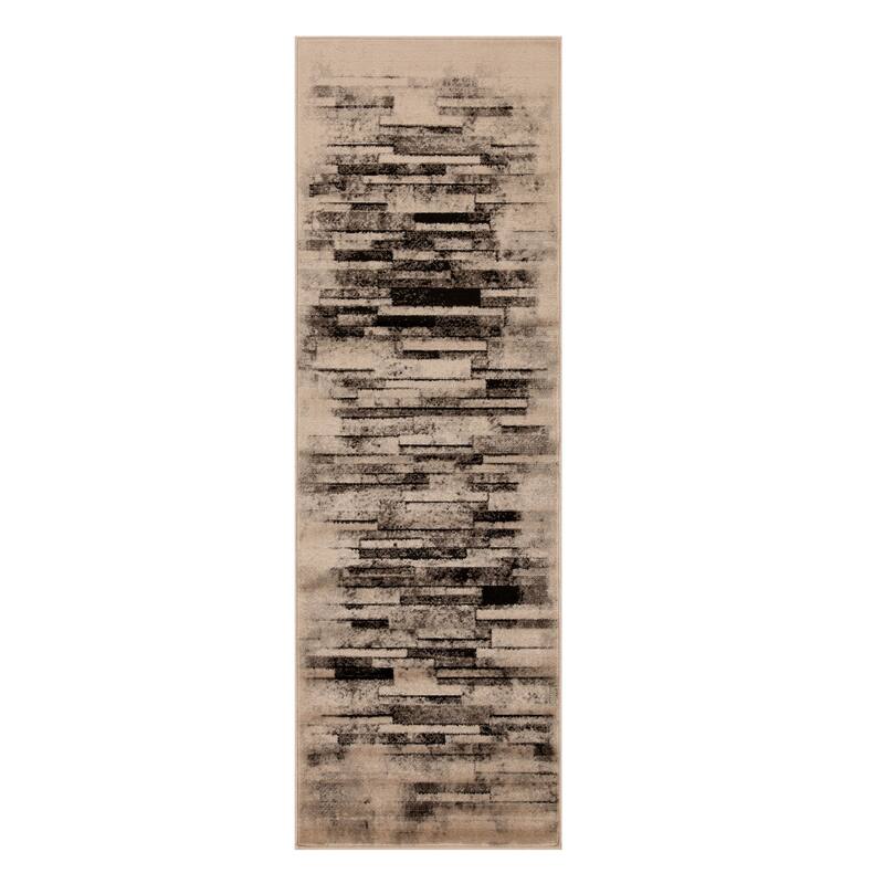 Superior Contemporary Distressed Abstract Indoor Area Rug