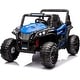 preview thumbnail 5 of 4, 12V Kids Ride on Truck Car, Electric Off-Road UTV Truck with Remote Control, LED Light Blue