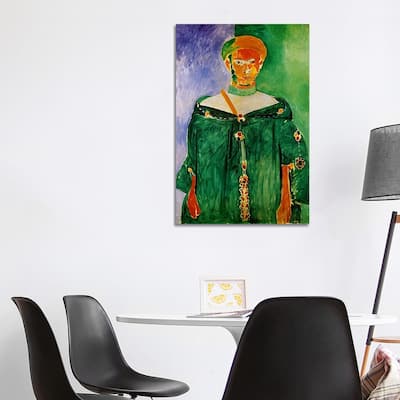 iCanvas "Moroccan in Green (1913)" by Henri Matisse Canvas Print