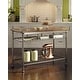 preview thumbnail 6 of 5, Homestyles Orleans Kitchen Island with Butcher Block Top, 52"W Stationary - Wood