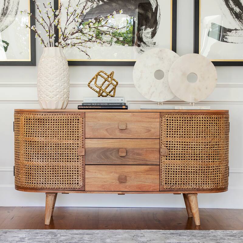 Sagebrook Home Decorative Metal Sculpture with Geometric Openwork Design