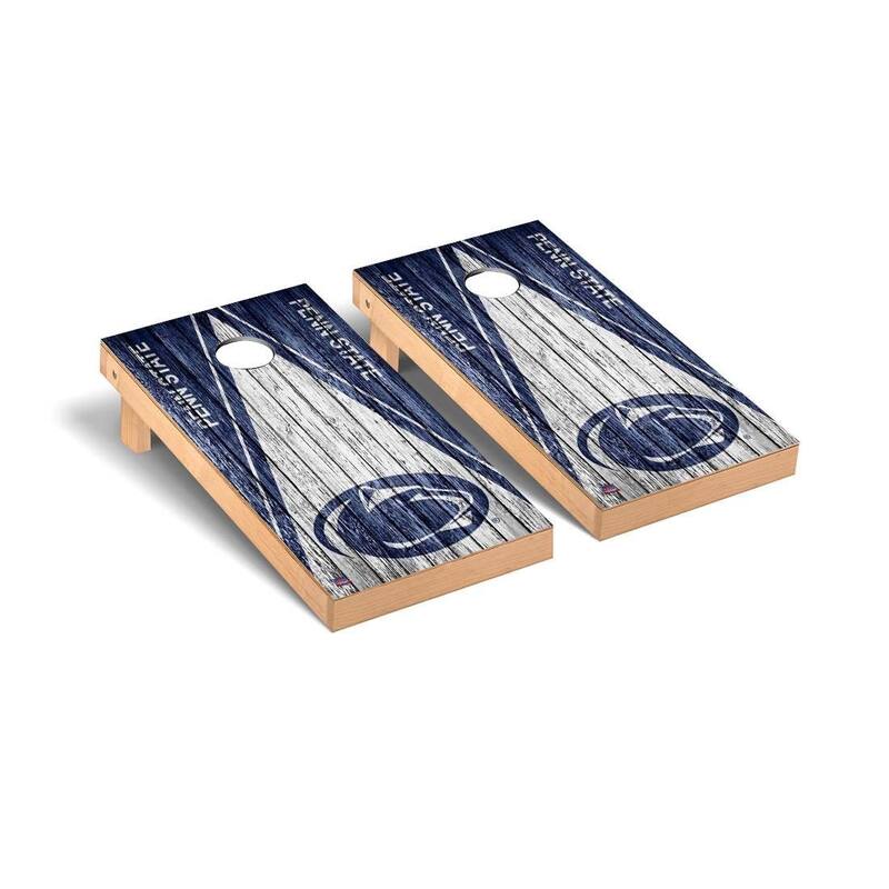 Penn State Nittany Lions 2x4 Pro Cornhole Boards - V5 - Include Team Bags + LED Lights