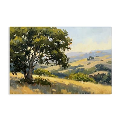 Stupell On The Hilltop Scenery Canvas Wall Art Design By LSR Creative Studio