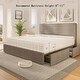 preview thumbnail 29 of 29, Platform Bed with Channel Tufted Corduroy Headboard and 4 Storage Drawers