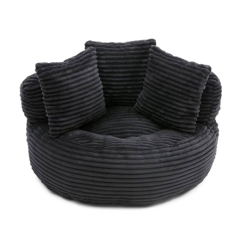 Oversized High Back Bean Bag Couch Chair Living Room Bedroom Office
