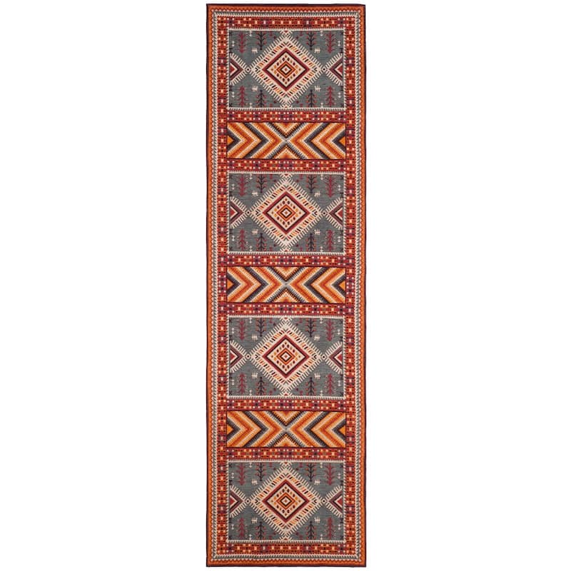 SAFAVIEH Classic Vintage Boho Rozeta Oriental Cotton Rug