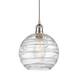 Option Brushed Satin Nickel / Clear Deco Swirl