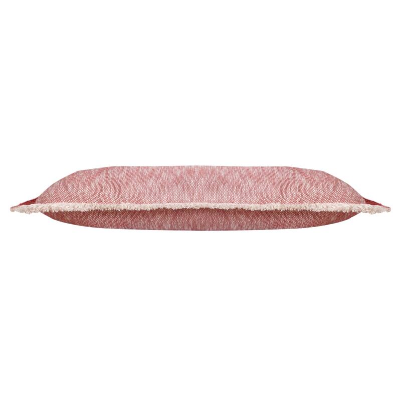 Sevita Two-Tone Cotton Fringe Throw Pillow