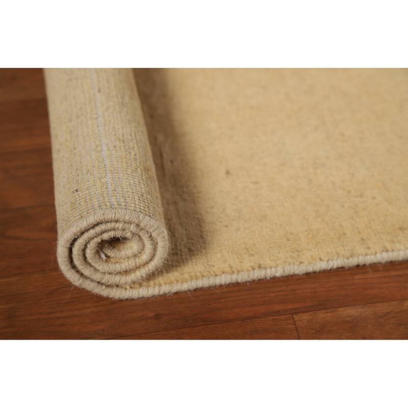 Modern Gabbeh Oriental Foyer Rug Handmade Wool Carpet - 2'7"x 3'10"