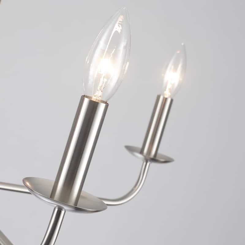 5-Light 24.04 in. Classic Chandelier for Kitchen Living Room