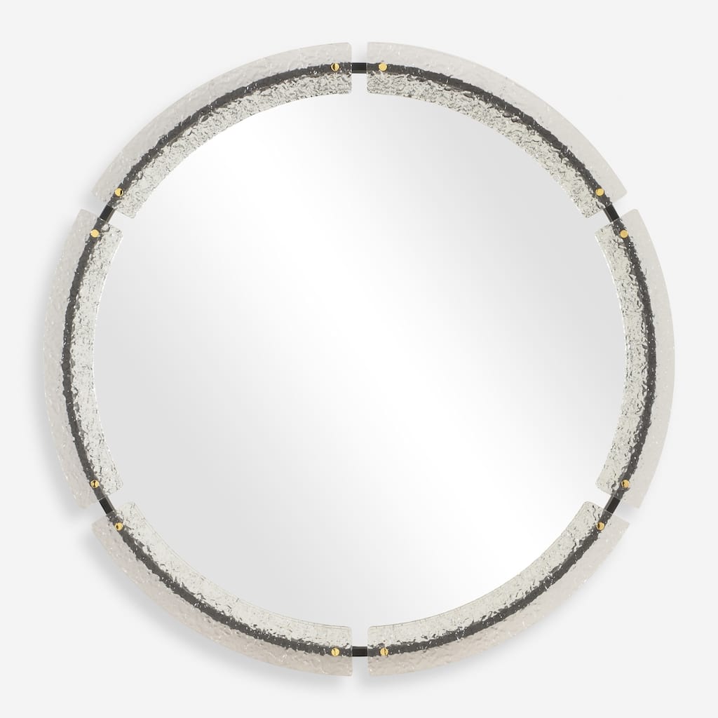 Uttermost 08228 Crystalline 37-3/4" Diameter Circular Flat Accent