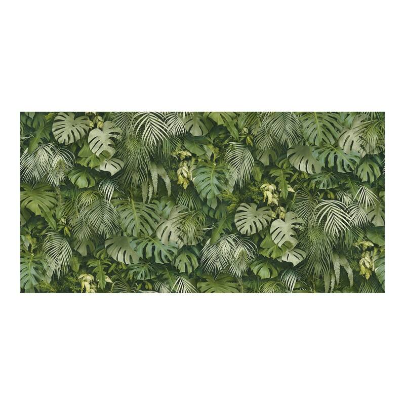 Advantage Luana Green Tropical Forest Wallpaper - 21 x 396 x 0.025