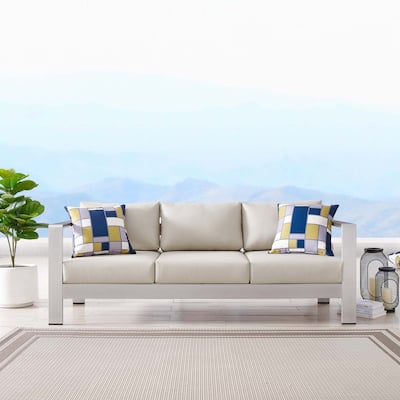 Shore Outdoor Patio Aluminum Sofa