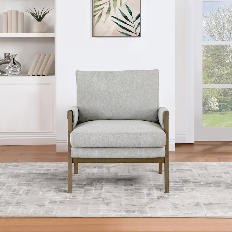 Wood Frame Armchair