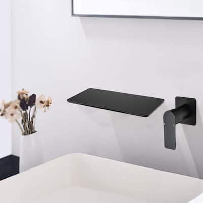 Widespread Bathroom Sink Faucet Waterfall
