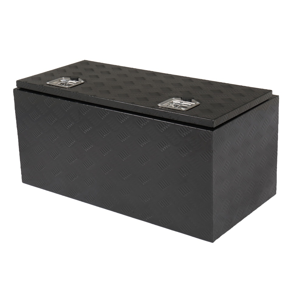 36" Aluminum Under Body Toolbox 5 Bar Tread Black