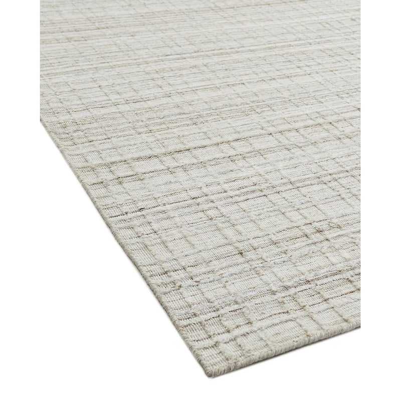 Overton Handmade Modern Contemporary Geometric Area Rug