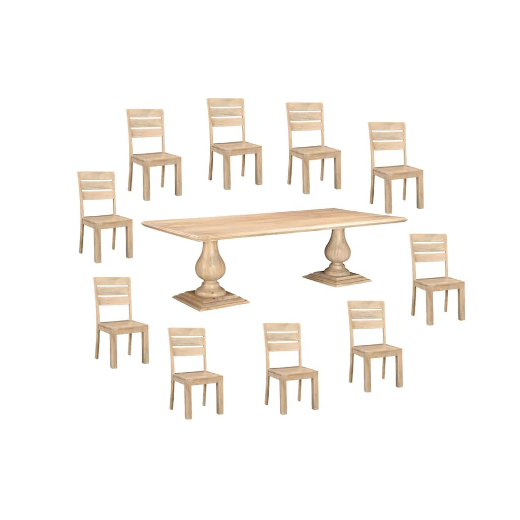 Willow Solid Wood Dining Set