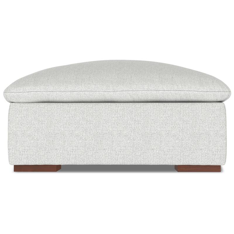 WYNDENHALL Marlee Ottoman in Velvety Chenille Performance Fabric