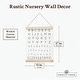 preview thumbnail 2 of 4, Nursery Wall Decor, Hanging Alphabet Letters and Number Art (13 x 17 in)