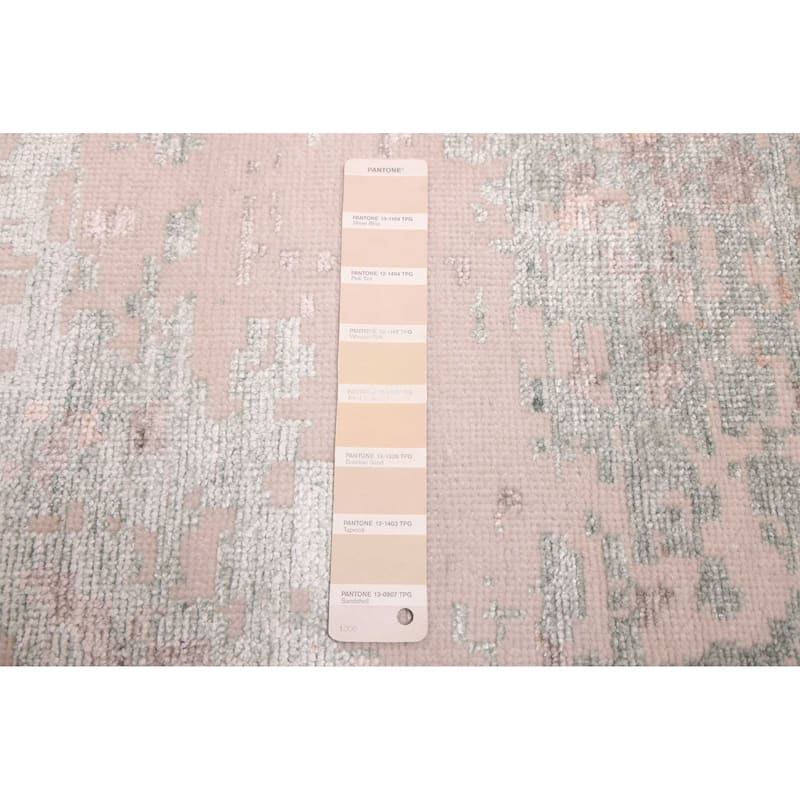 ECARPETGALLERY Hand-knotted Legacy Beige Silk, Wool Rug - 7'11 x 9'10