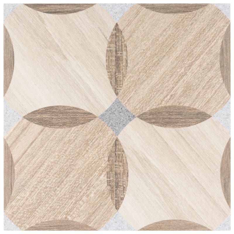 Merola Tile Komi Mossy 7-7/8" x 7-7/8" Porcelain Floor and Wall Tile