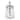 Glass Sugar Dispenser with Pour Spout Stainless Steel Lid - 2.5x2.5x5"