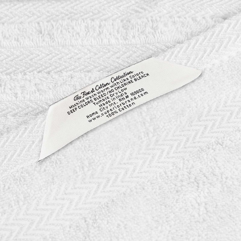 Superior Hays Cotton Medium Weight Face Towel Washcloth Set of 12