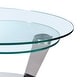 preview thumbnail 7 of 6, Somette 5408 All Glass Cocktail Table