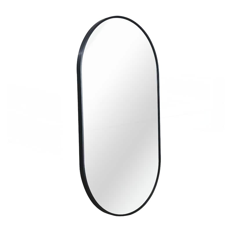 20 x 28 Inch Metal Oval Mirror