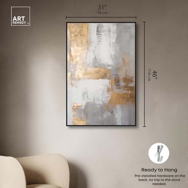 Woven Reminiscence IV Canvas by Art Remedy