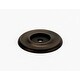 preview thumbnail 11 of 10, Alno Traditional 1-3/4 Inch Diameter Cabinet Knob Backplate with Chocolate Bronze