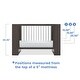 preview thumbnail 3 of 3, Delta Children Aerin 4-in-1 Convertible Crib