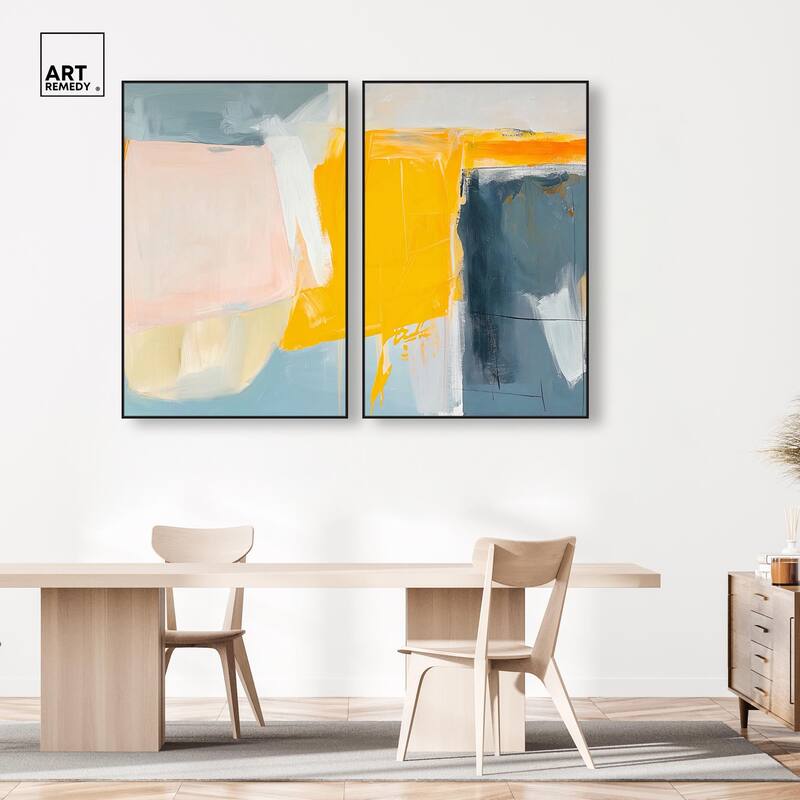 Skyward Radiance II Canvas Set of 2 by Art Remedy