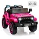 preview thumbnail 7 of 22, Ride on Truck Car w/Remote Control Pink
