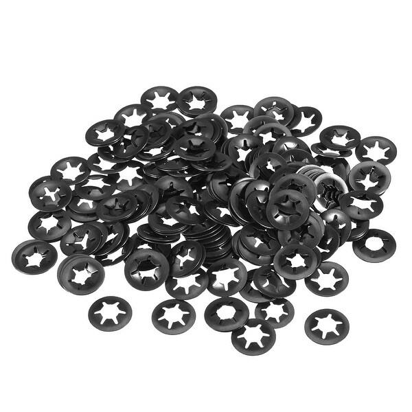 Starlock Washers , M8x18 Internal Tooth Clips Assortment Kit , Pack of 200 - M8x18,200pcs
