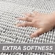 preview thumbnail 7 of 35, Ombre Chenille Non-Slip Bath Rug