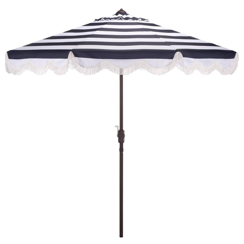 SAFAVIEH Outdoor Living Lucerna 9ft Crank Umbrella